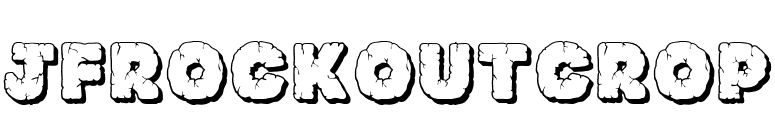 JFRockOutcrop font preview
