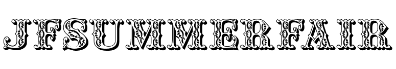 JFSummerFair font preview