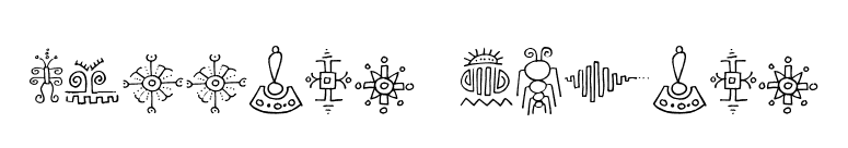 Jiggery pokery font preview
