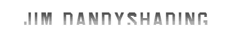 Jim DandyShading font preview