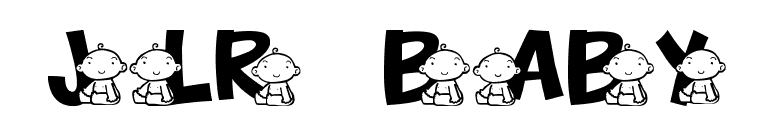 JLR Baby font preview
