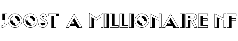 Joost A Millionaire NF font preview