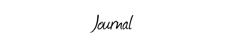 Journal font preview