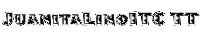 JuanitaLinoITC TT font preview
