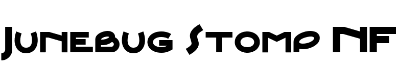 Junebug Stomp NF font preview