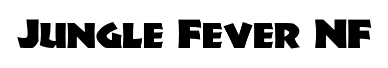 Jungle Fever NF font preview