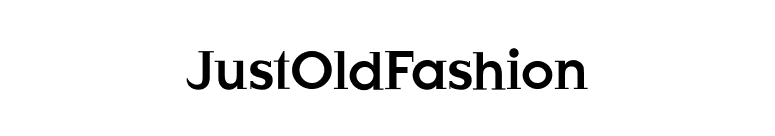 JustOldFashion font preview