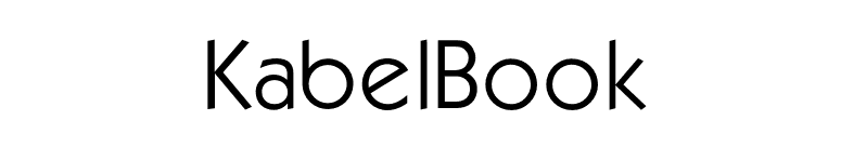 KabelBook font preview
