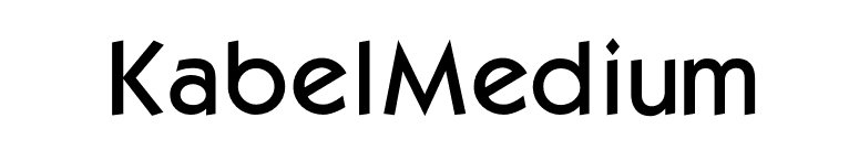 KabelMedium font preview