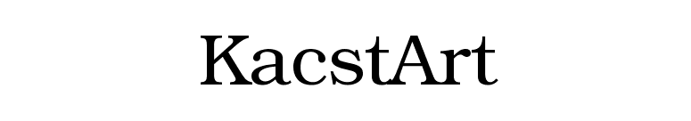 KacstArt font preview