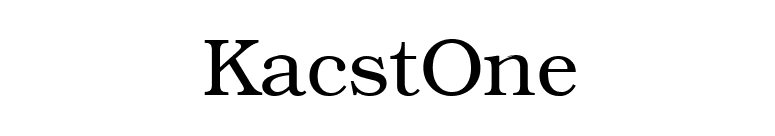 KacstOne font preview