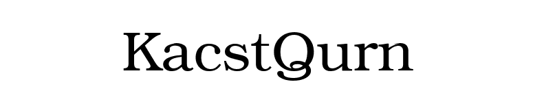 KacstQurn font preview