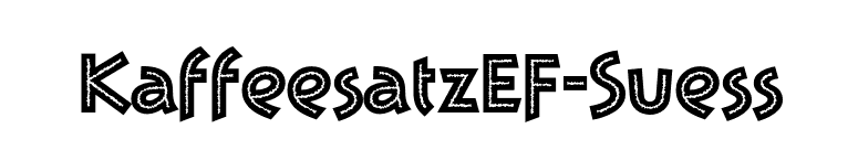 KaffeesatzEF-Suess font preview