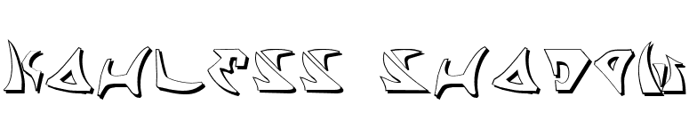 Kahless Shadow font preview