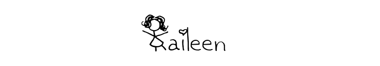 Kaileen font preview