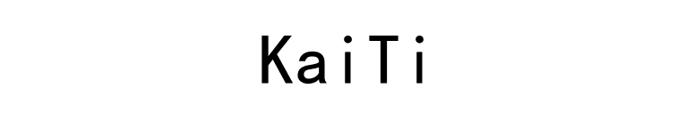 KaiTi font preview