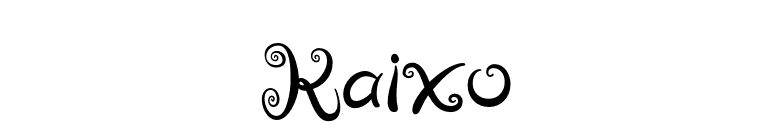 Kaixo font preview