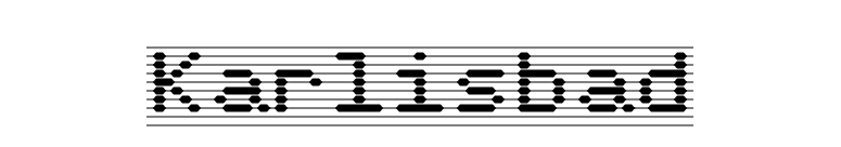 Karlisbad font preview