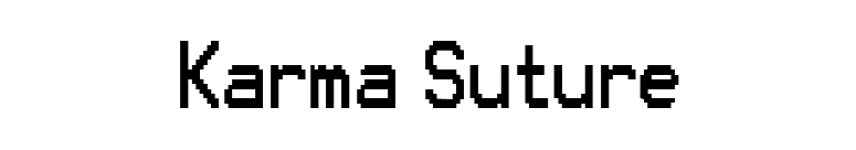 Karma Suture font preview