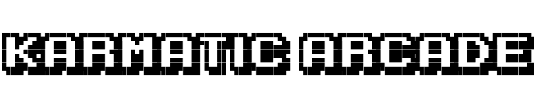 Karmatic Arcade font preview
