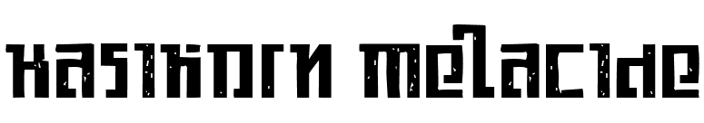 Kasikorn Metacide font preview