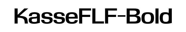 KasseFLF-Bold font preview