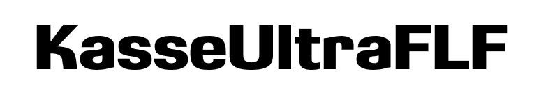 KasseUltraFLF font preview