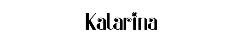 Katarina font preview