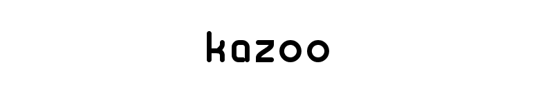 kazoo font preview