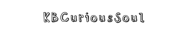 KBCuriousSoul font preview