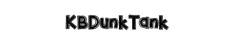 KBDunkTank font preview