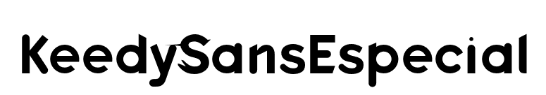 KeedySansEspecial font preview