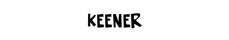 Keener font preview