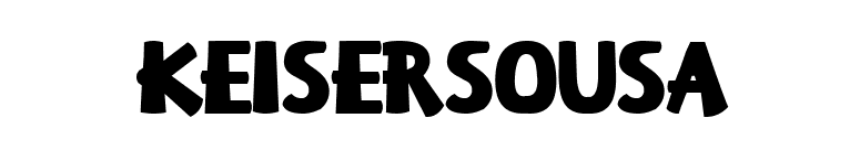KeiserSousa font preview