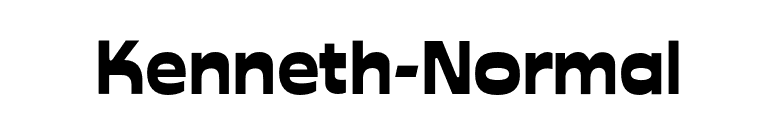 Kenneth-Normal font preview