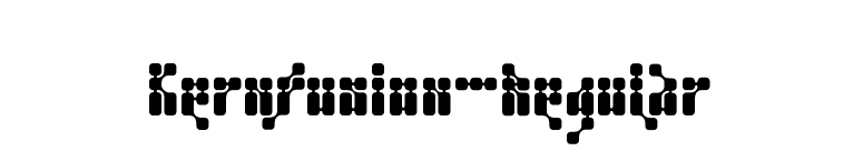 Kernfusion-Regular font preview