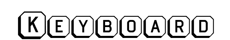 Keyboard font preview