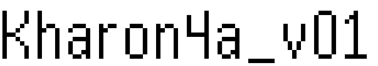 Kharon4a_v01 font preview
