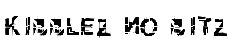 kibblez no bitz font preview