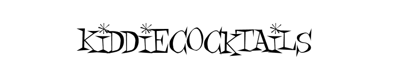 KiddieCocktails font preview