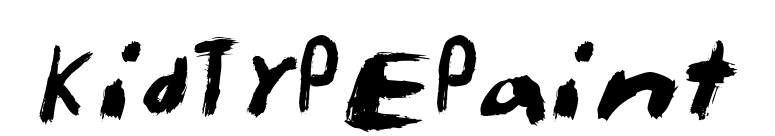 KidTYPEPaint font preview