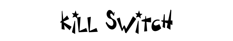 Kill Switch font preview