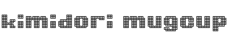 kimidori mugcup font preview