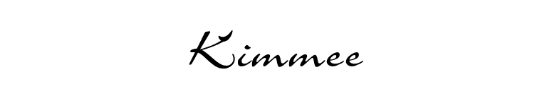 Kimmee font preview