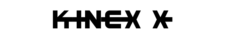Kinex X font preview