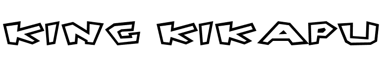 King Kikapu font preview