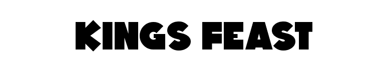 Kings Feast font preview