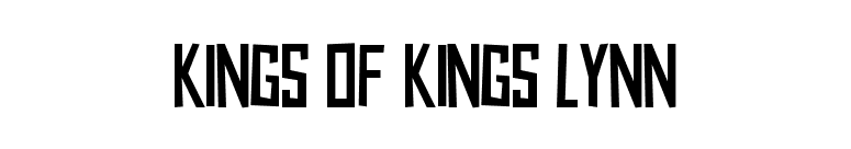 Kings of Kings Lynn font preview