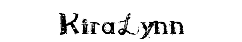 KiraLynn font preview