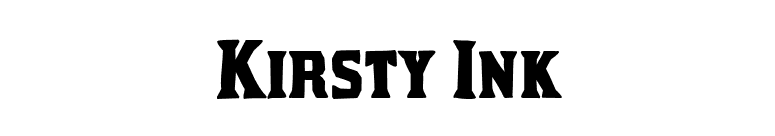 Kirsty Ink font preview